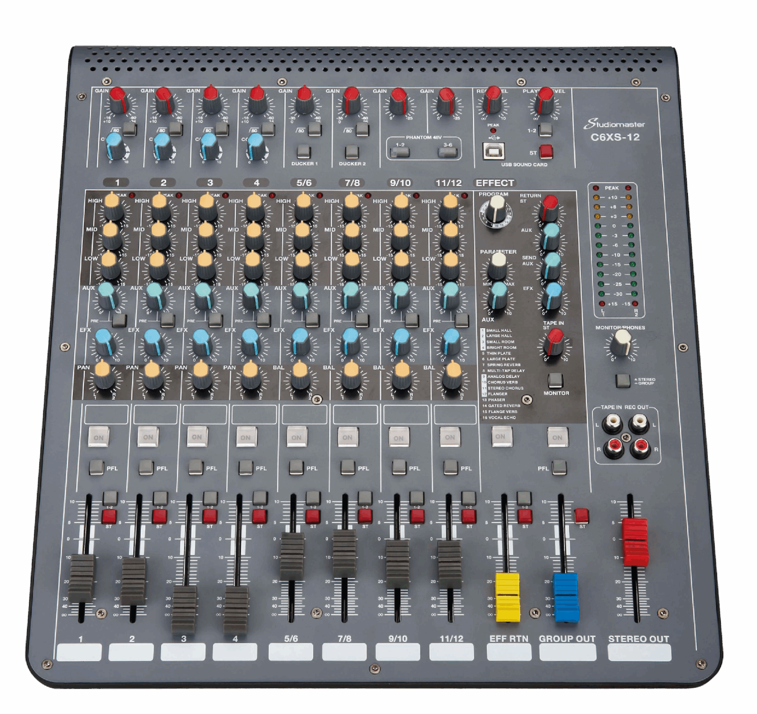 Console C6xs12 Front Studiomaster