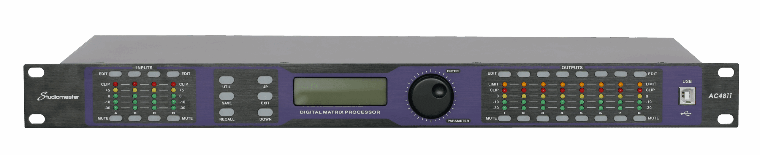 Digital Loudspeaker Processor Ac48Ⅱ Front Studiomaster