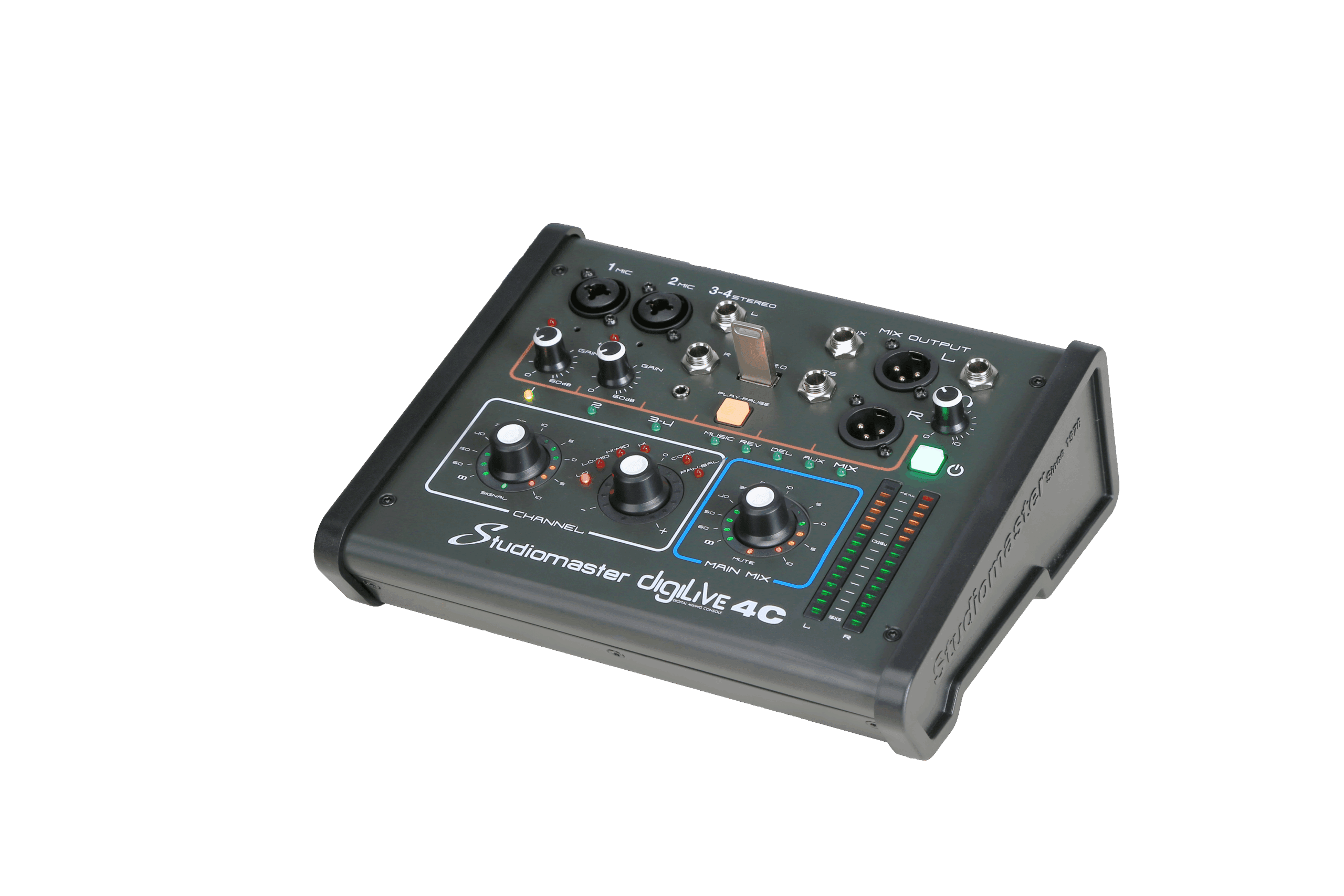 Digital Mixing Console Digilive 4c Rightangle(1) Studiomaster